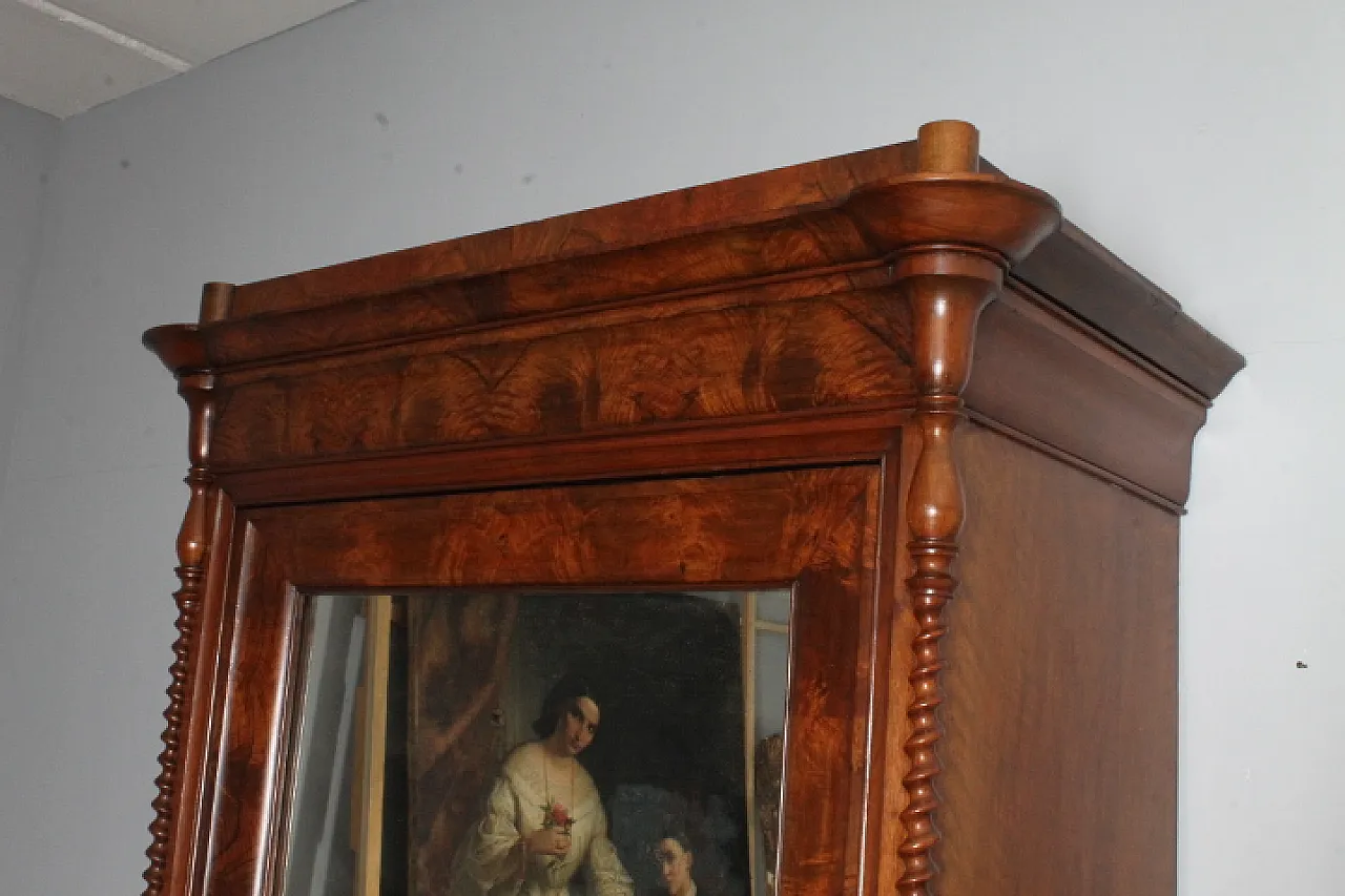 Louis Philippe Lombard mirror cabinet, 19th century 6