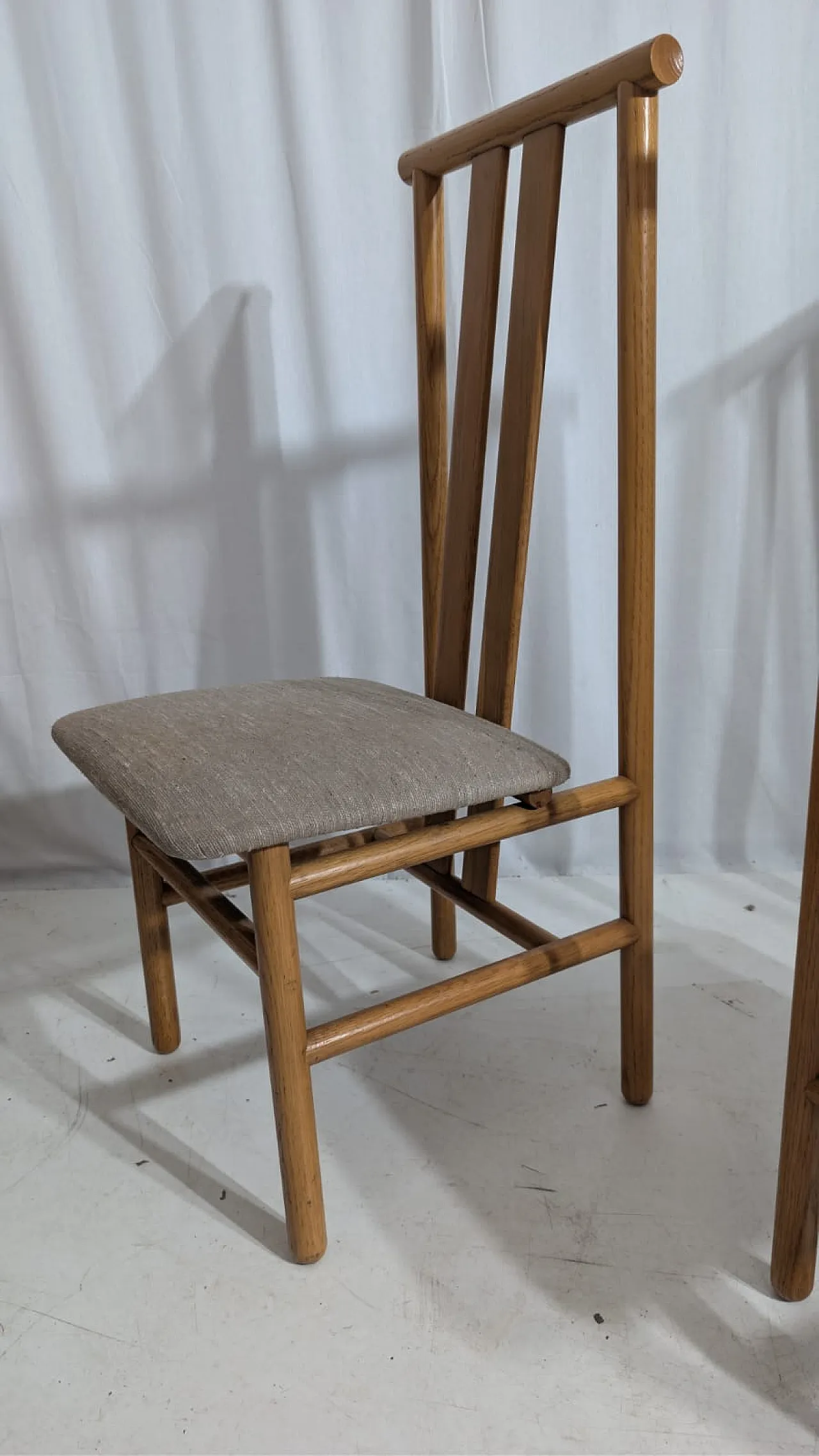 6 Zea chairs by Anning Sarian for Tisettanta, 80s 6