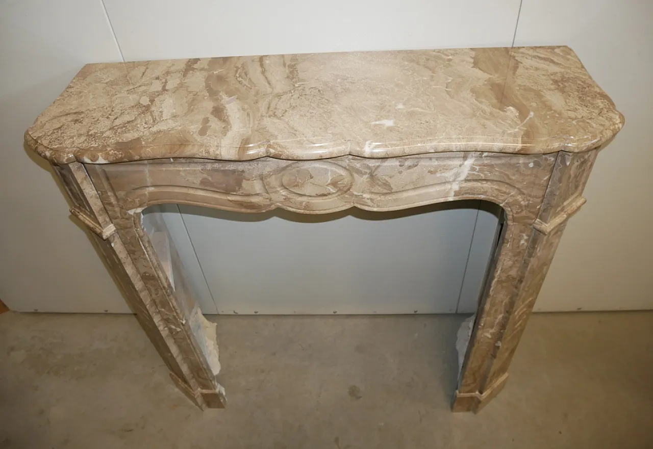 LXV style marble fireplace, 19th century 11