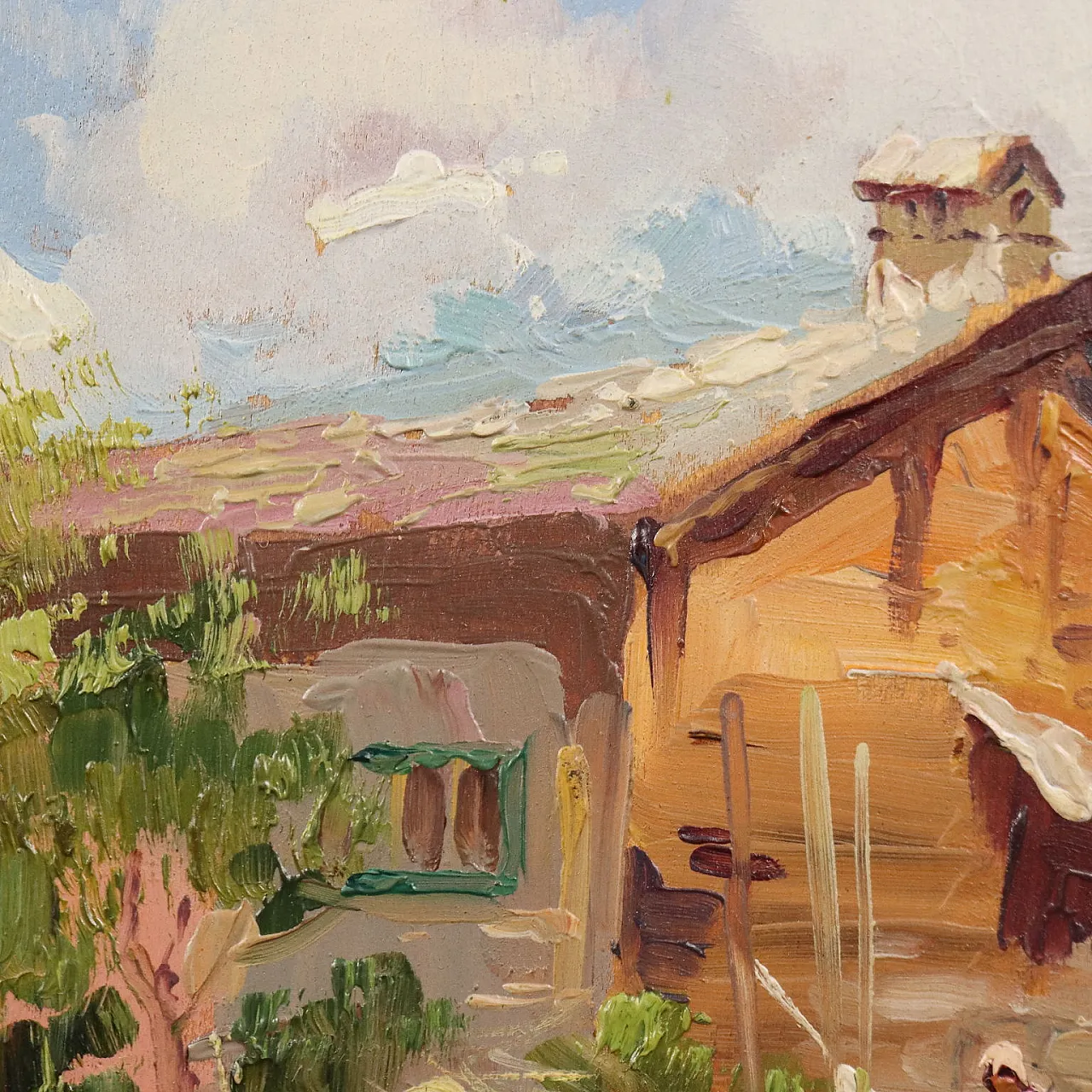 Giuseppe Gheduzzi, oil on panel, 20th century 5