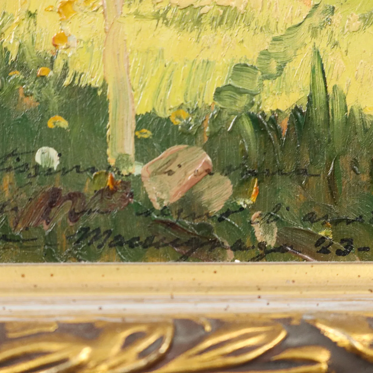 Giuseppe Gheduzzi, oil on panel, 20th century 7