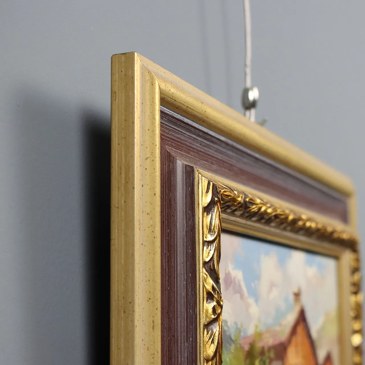 Giuseppe Gheduzzi, oil on panel, 20th century 9