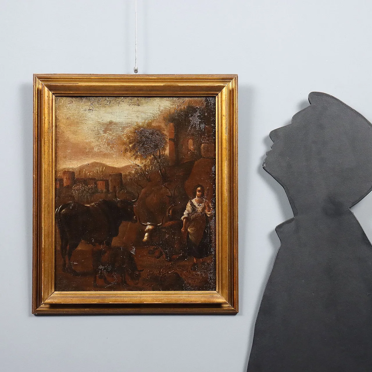 Oil on canvas mounted on panel, 18th century 2