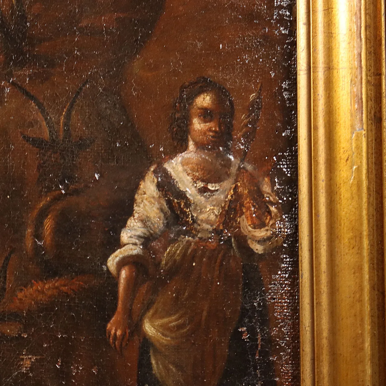 Oil on canvas mounted on panel, 18th century 5