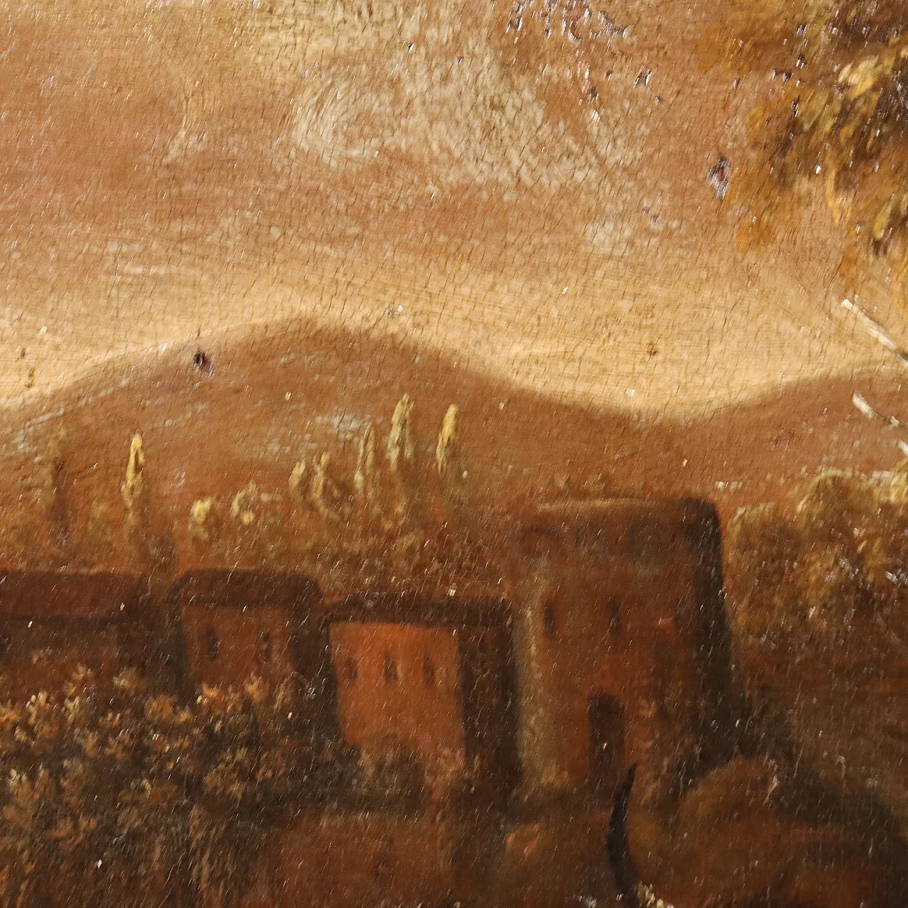 Oil on canvas mounted on panel, 18th century 6