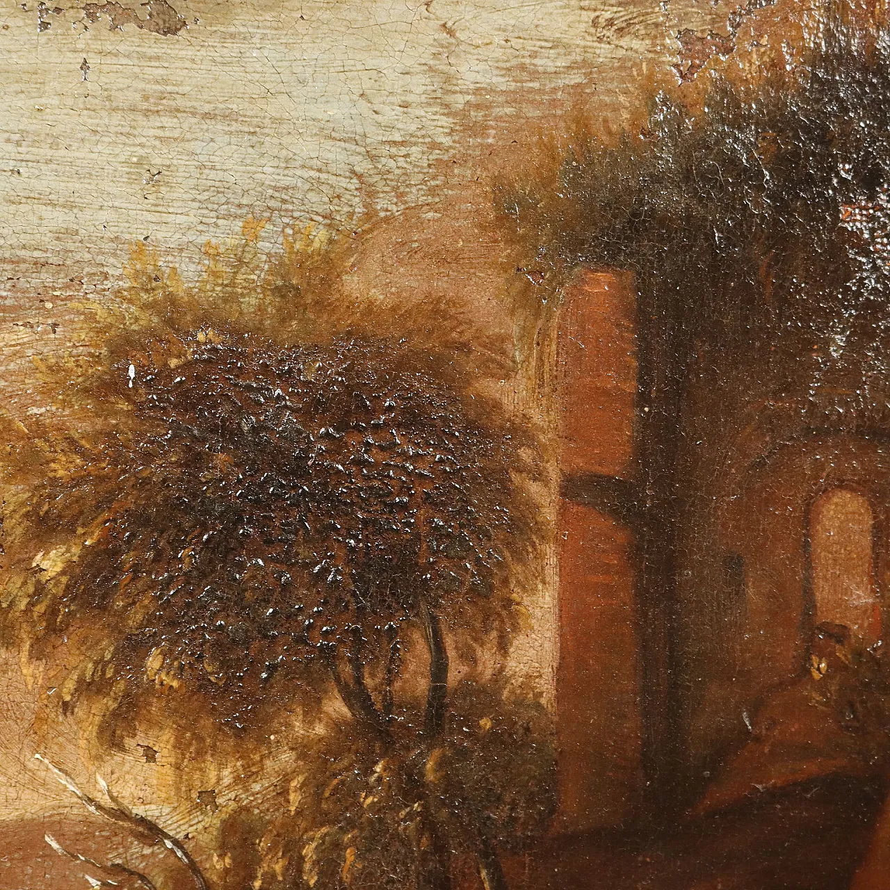 Oil on canvas mounted on panel, 18th century 7