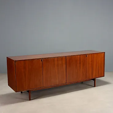 Sideboard with walnut veneer, 20th century