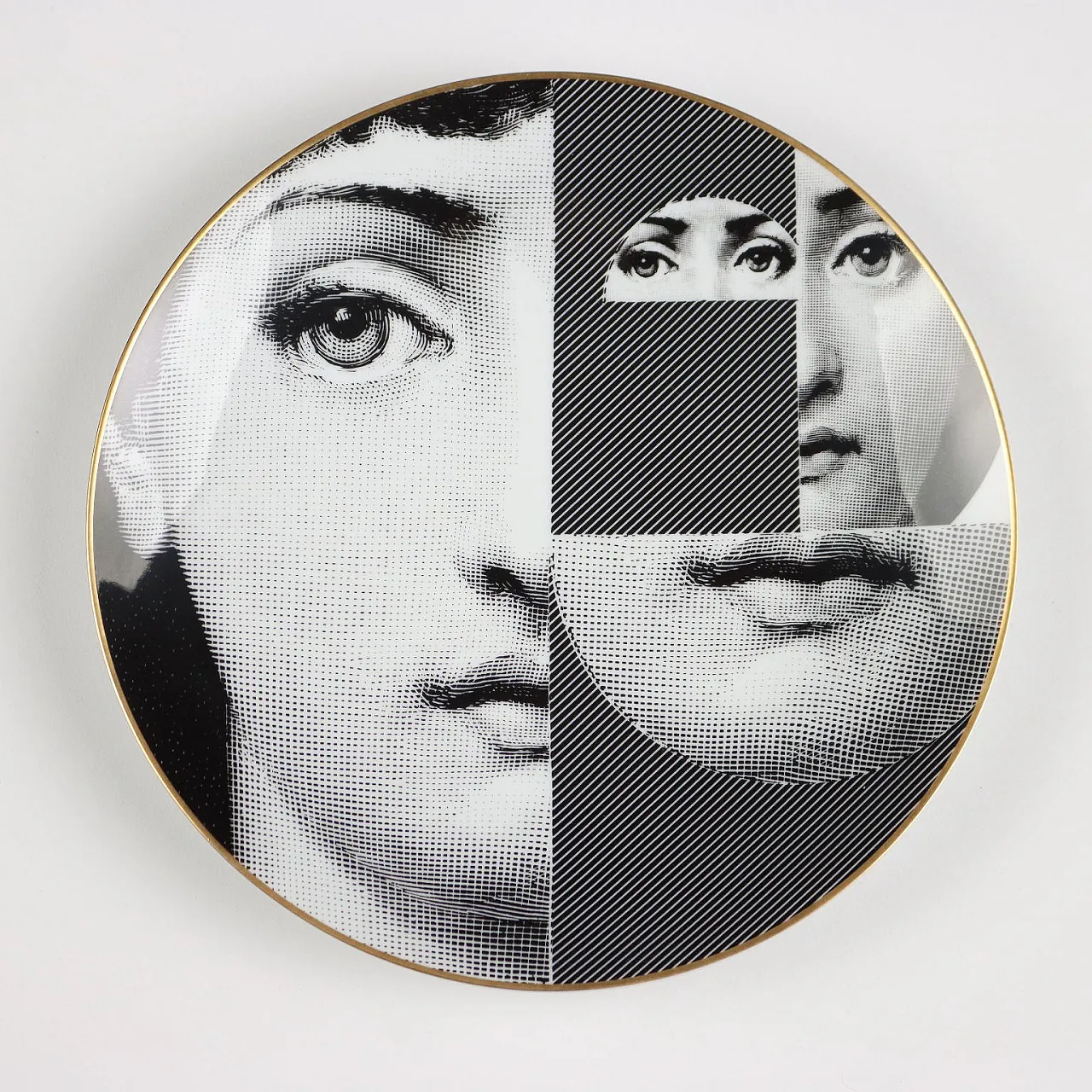 Piatto di Piero Fornasetti per Rosenthal Temi e Variazioni, '900 1