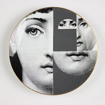 Plate by P.Fornasetti for Rosenthal Themes & Variations, 20th century