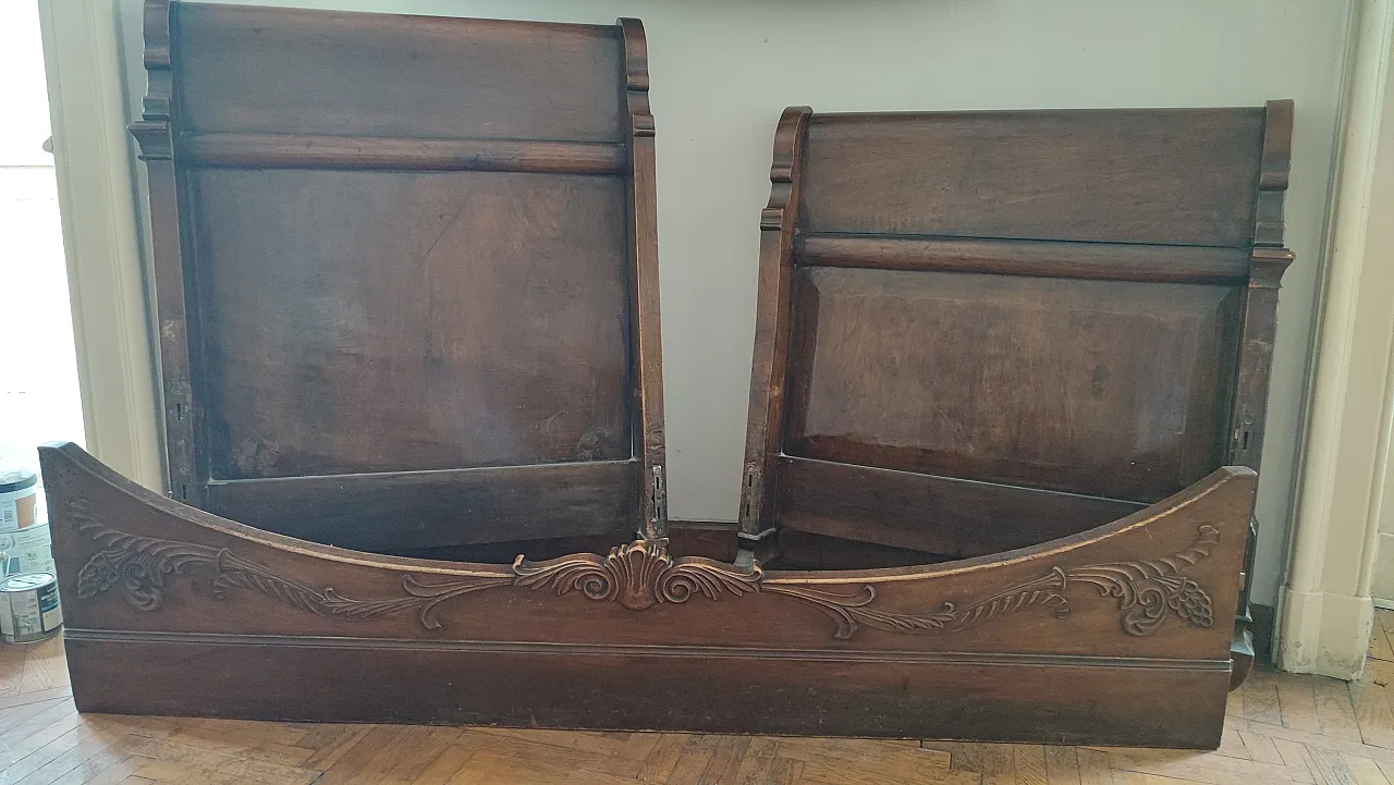 Empire single bed, 19th century 4