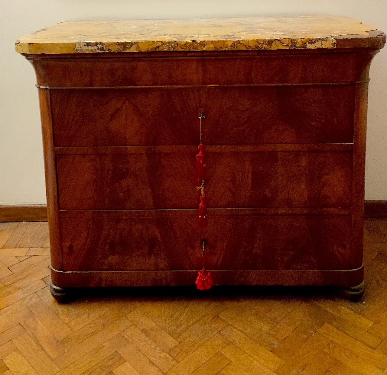 Louis Philippe chest of drawers, 19th century 1