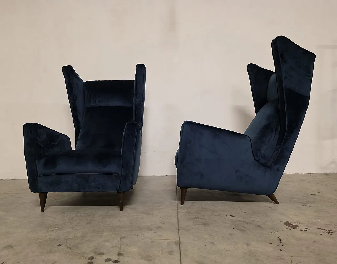 Pair of armchairs by Mario Oreglia, 1949 10