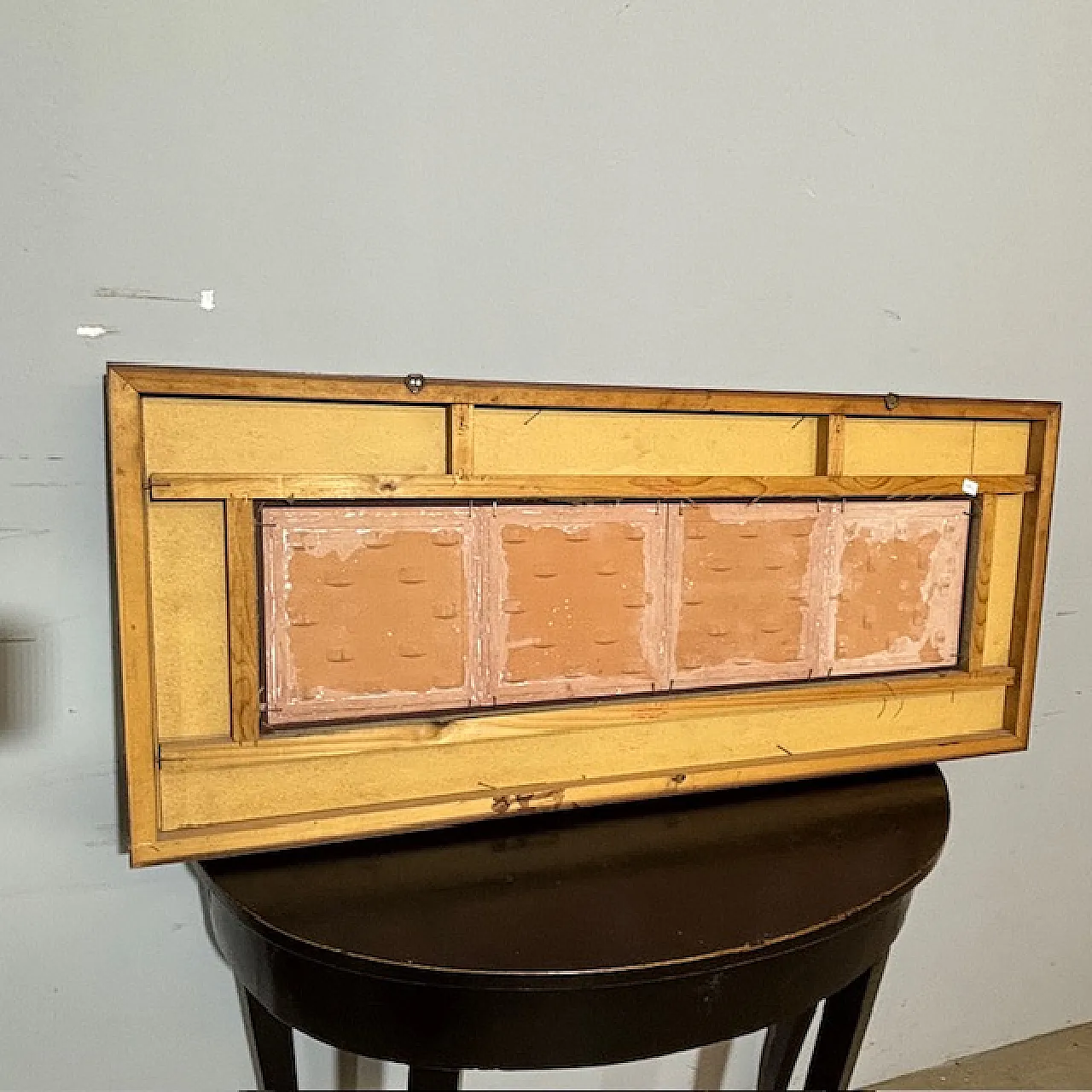 Pannello in maiolica cavalieri Franceschini Pesaro ZG, anni '50 9