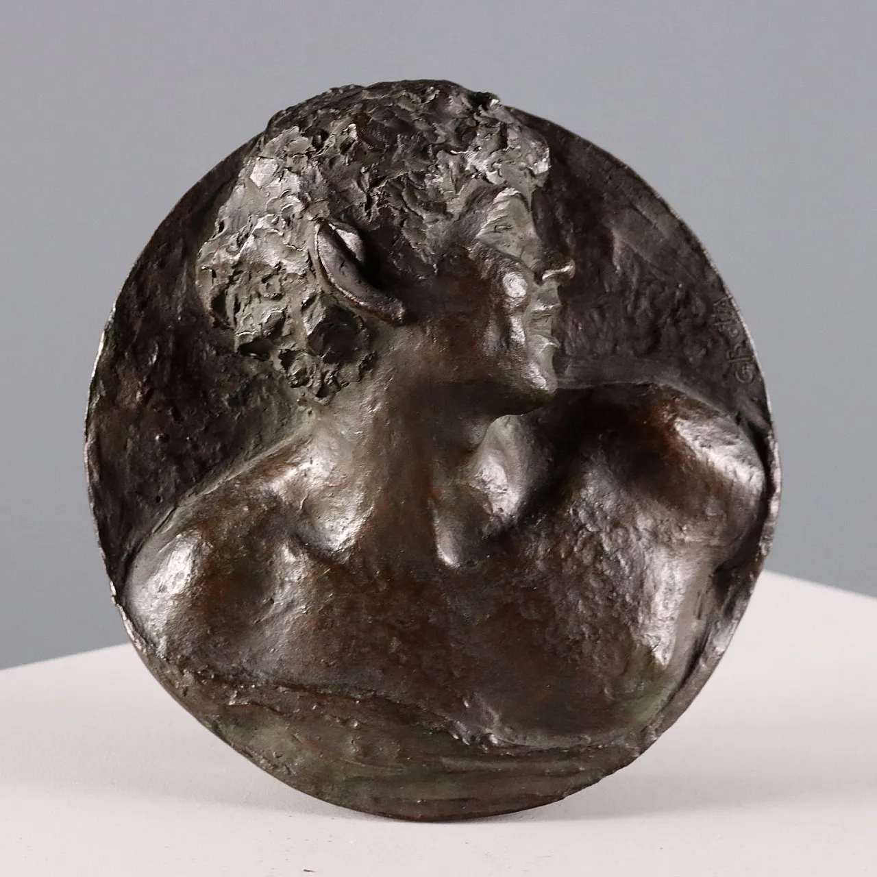 Pair of bronze panels by G. Botta, 20th century 6