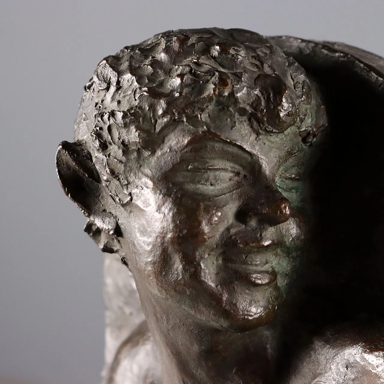 Pair of bronze panels by G. Botta, 20th century 8