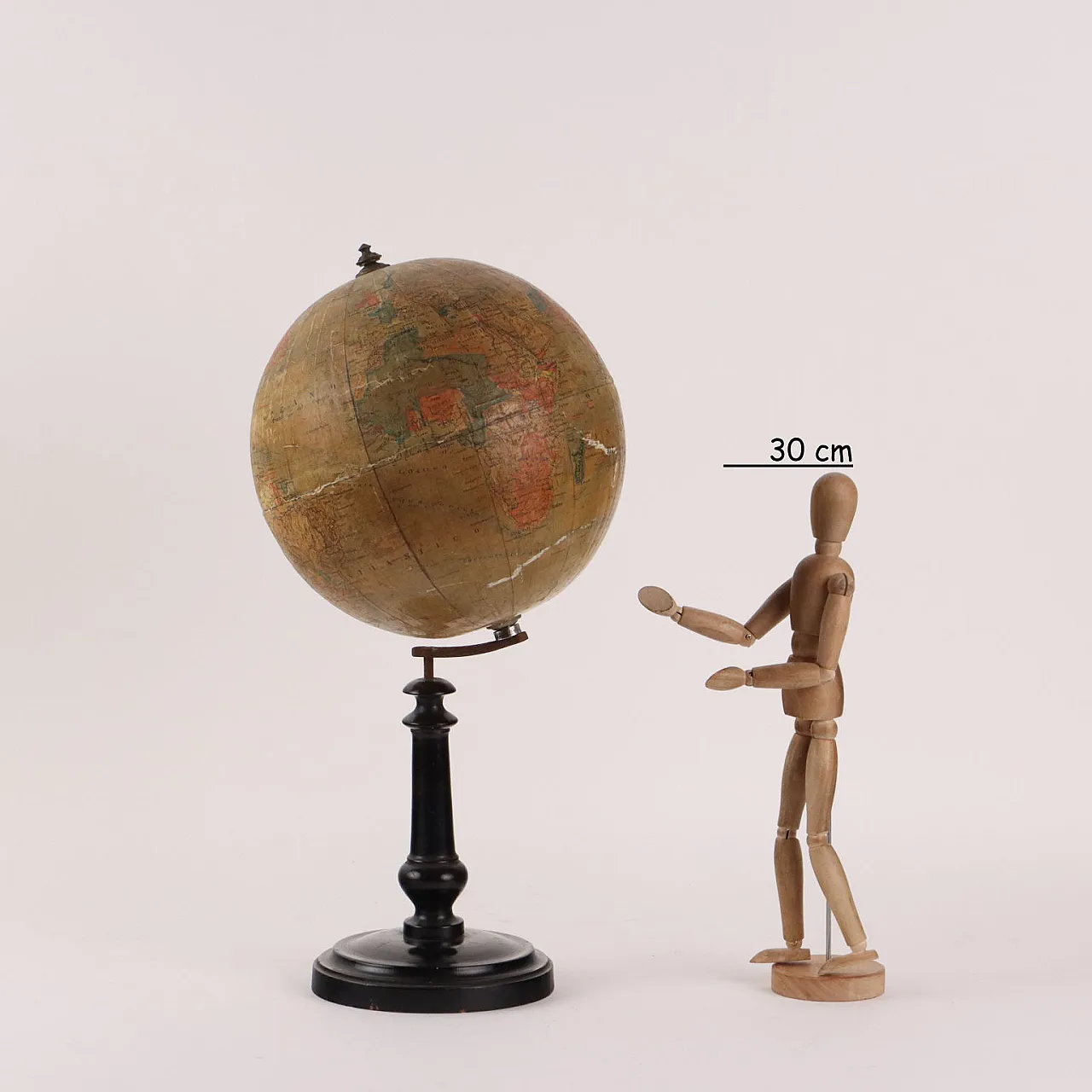 Globo Terracqueo G. Gussoni E. Pini Milano, primo '900 2