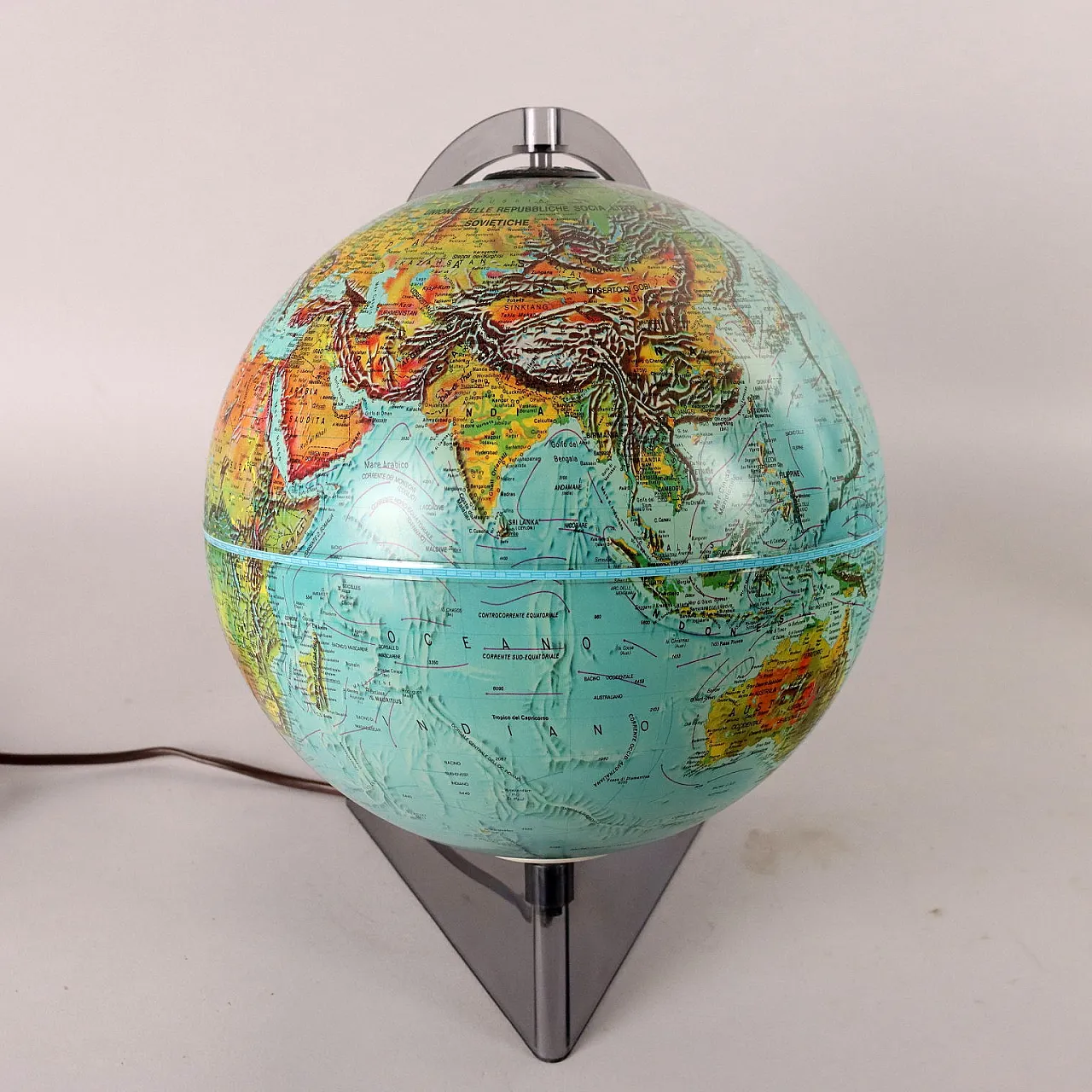 Mappamondo Scanglobe in plastica, '900 5