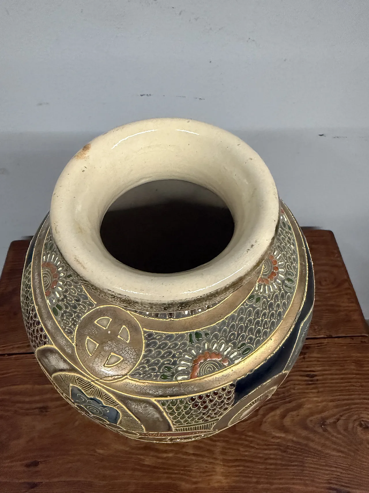 Vaso Giappone Satsumacon personaggi,  '900 5