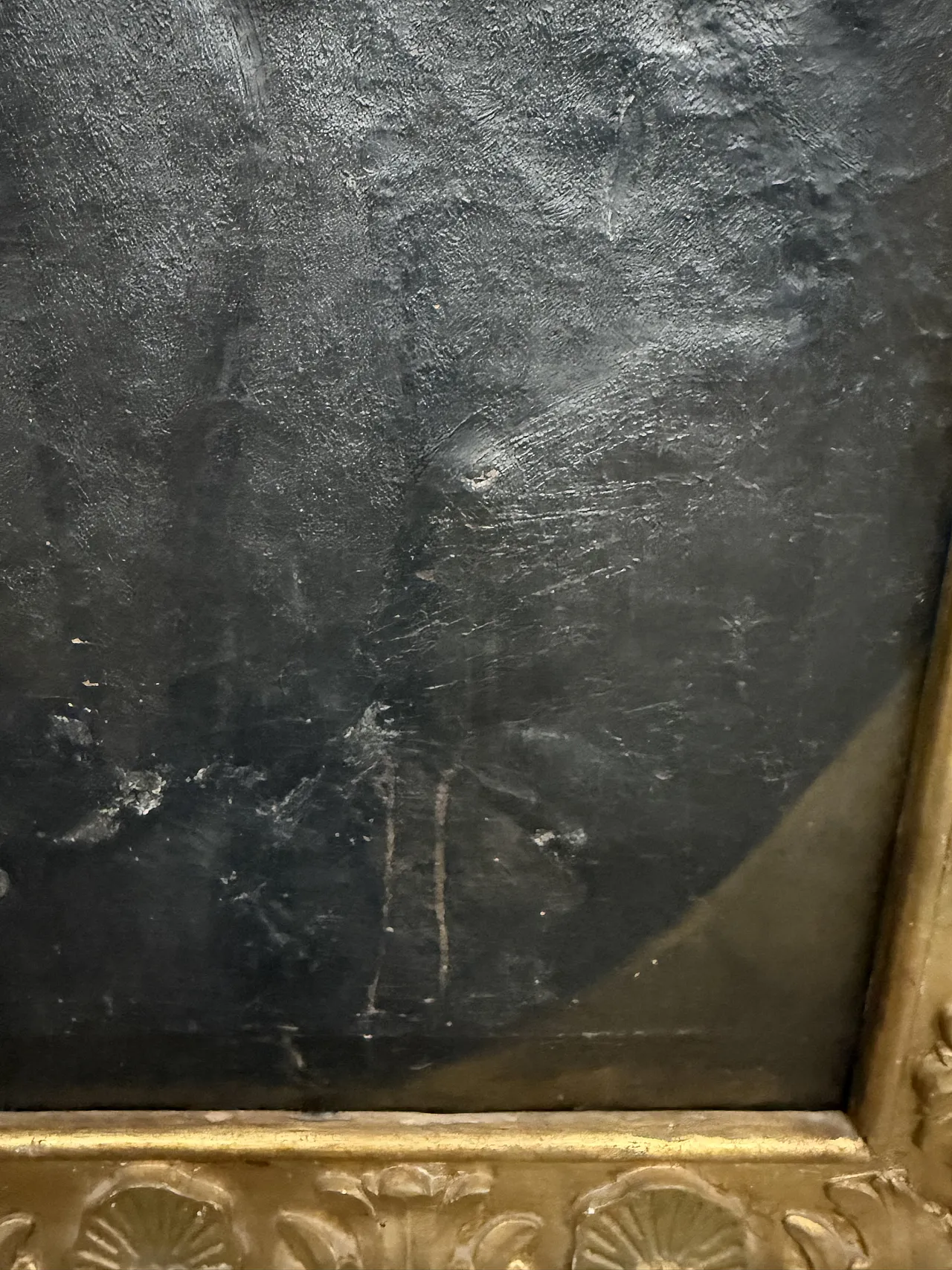 Dipinto olio su tela con personaggio nobile, '800 7