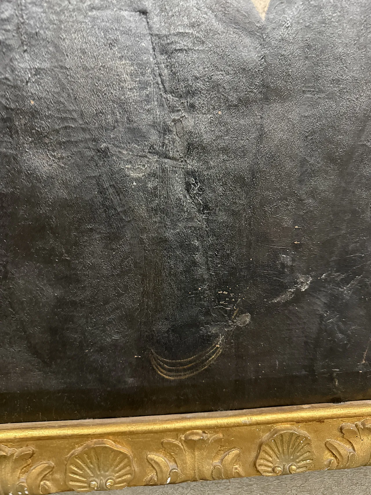 Dipinto olio su tela con personaggio nobile, '800 8