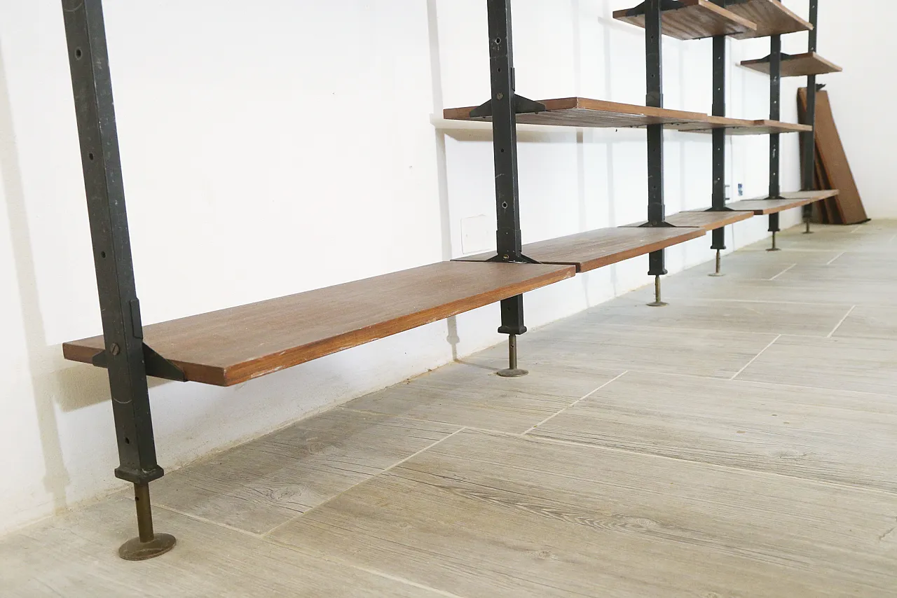 Libreria in mogano, anni '70 18