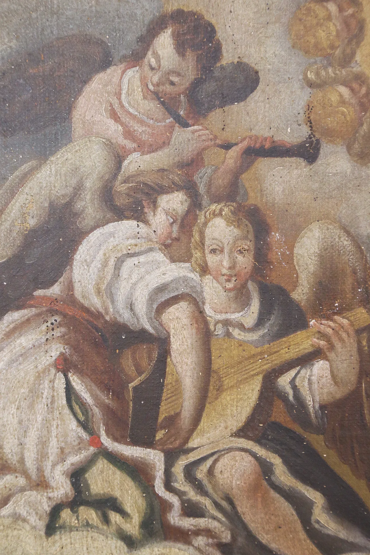 Death of Saint Joseph, Baroque oil on canvas painting, 17th century 14