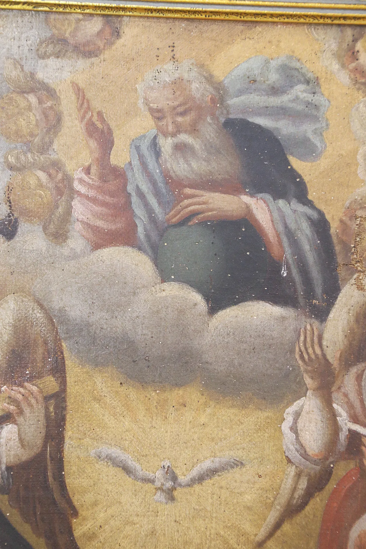 Death of Saint Joseph, Baroque oil on canvas painting, 17th century 16