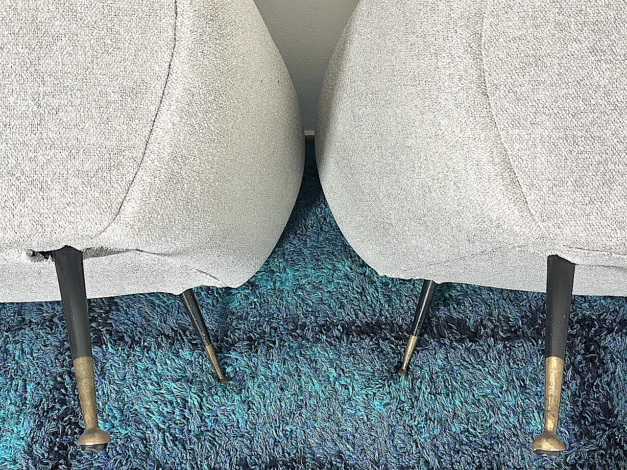 Coppia di Poltrone di Gigi Radice per Minotti, Anni '50 15