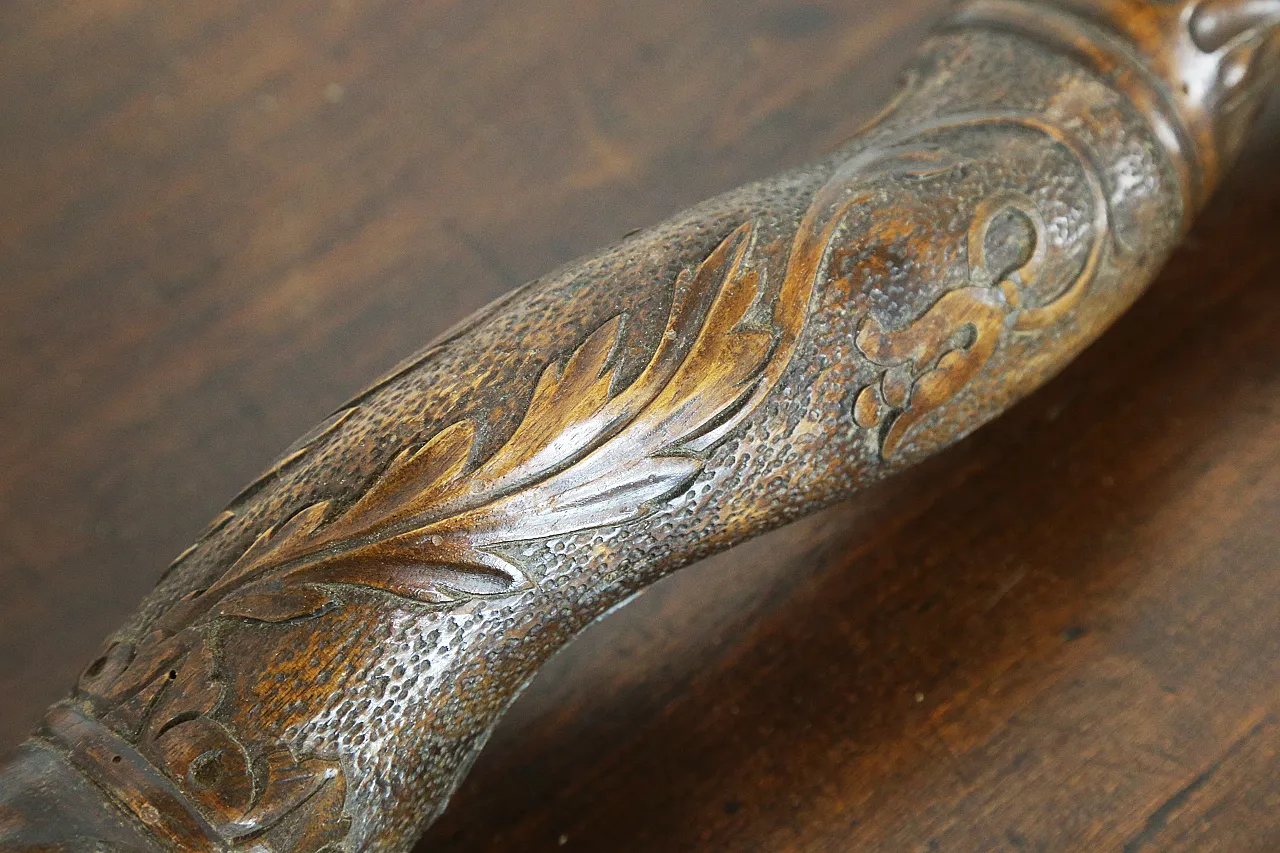 Solomonic twisted column carved in wood, 18th century 24