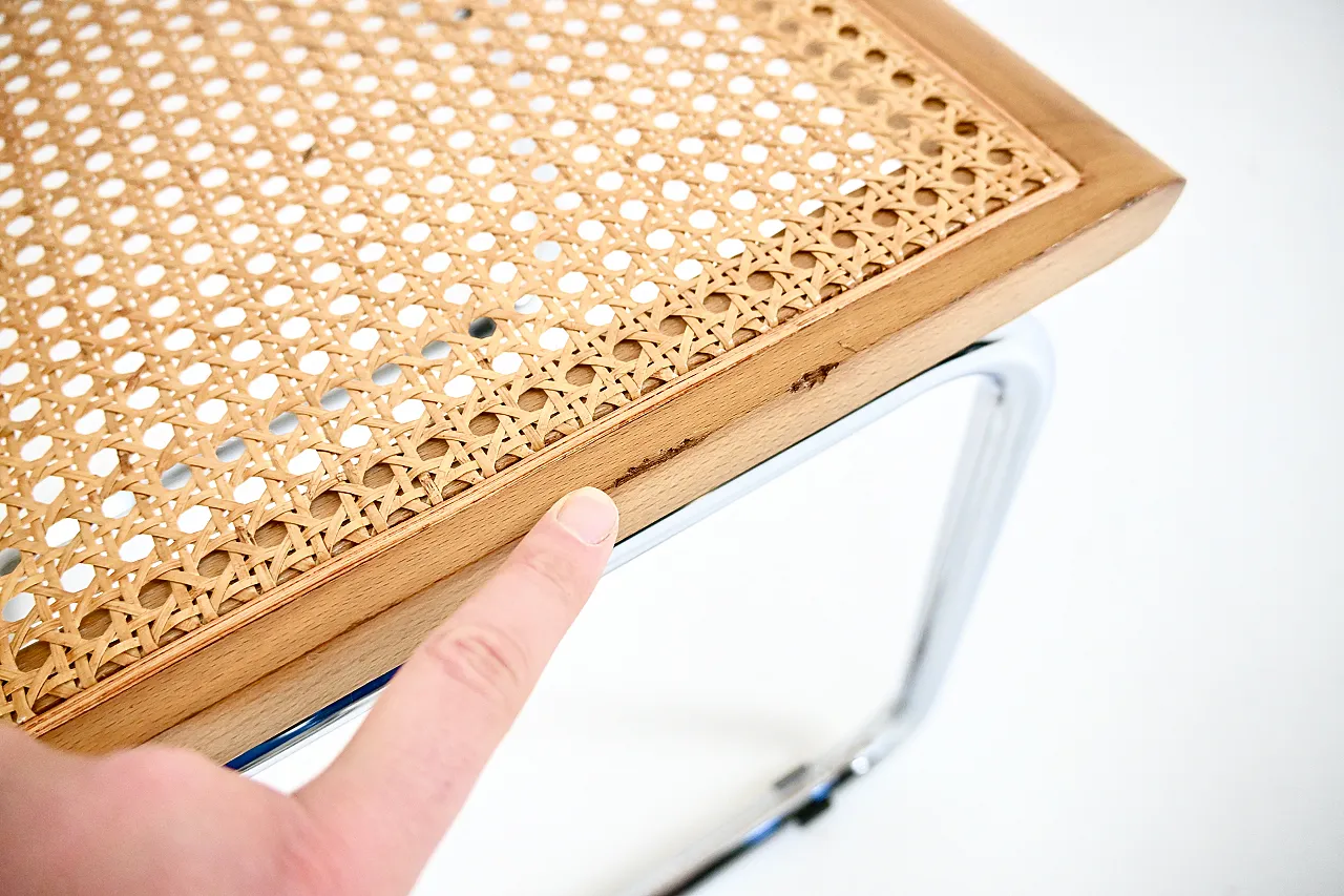 6 Sedie da pranzo stile B32 di Marcel Breuer, anni '90 8