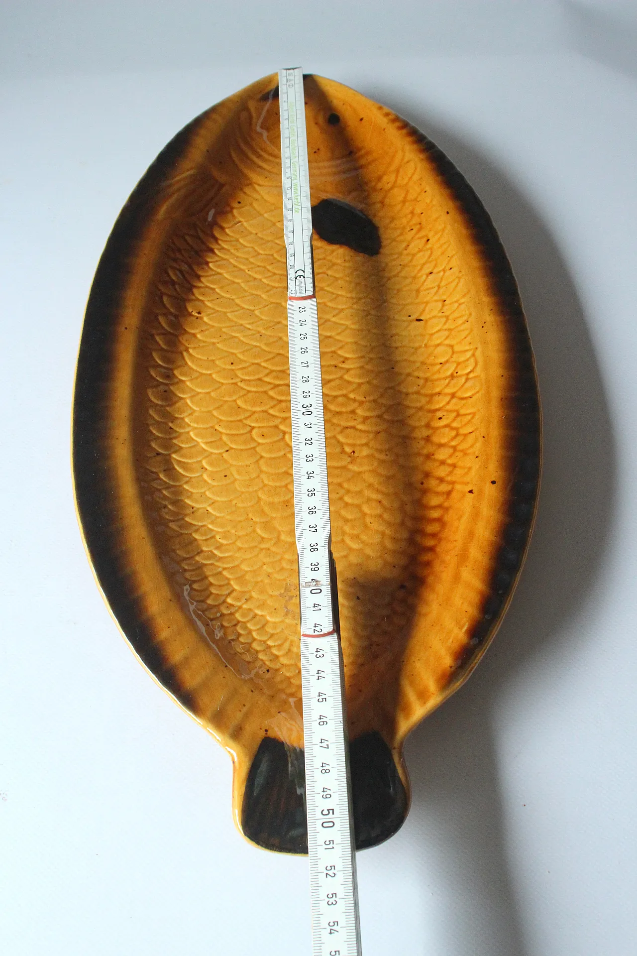 Ceramic fish plate by Gallo Neptuno, anni '90 3