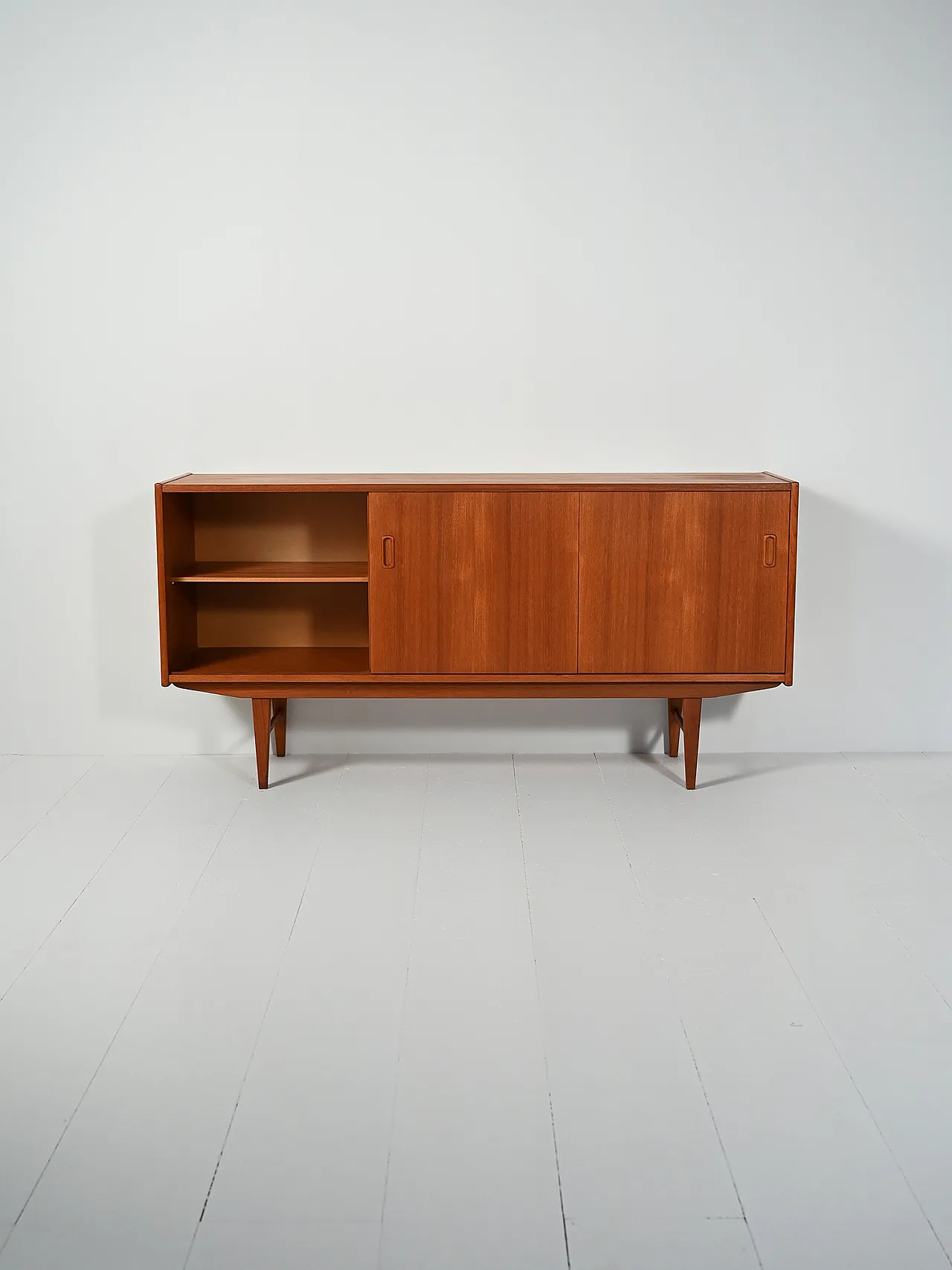 Scandinavian sideboard with tin drawers from the 50s/60s 3