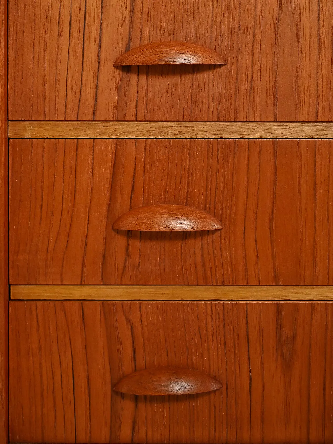 Dressing table with Scandinavian teak chest of drawers from the 1950s/60s 6