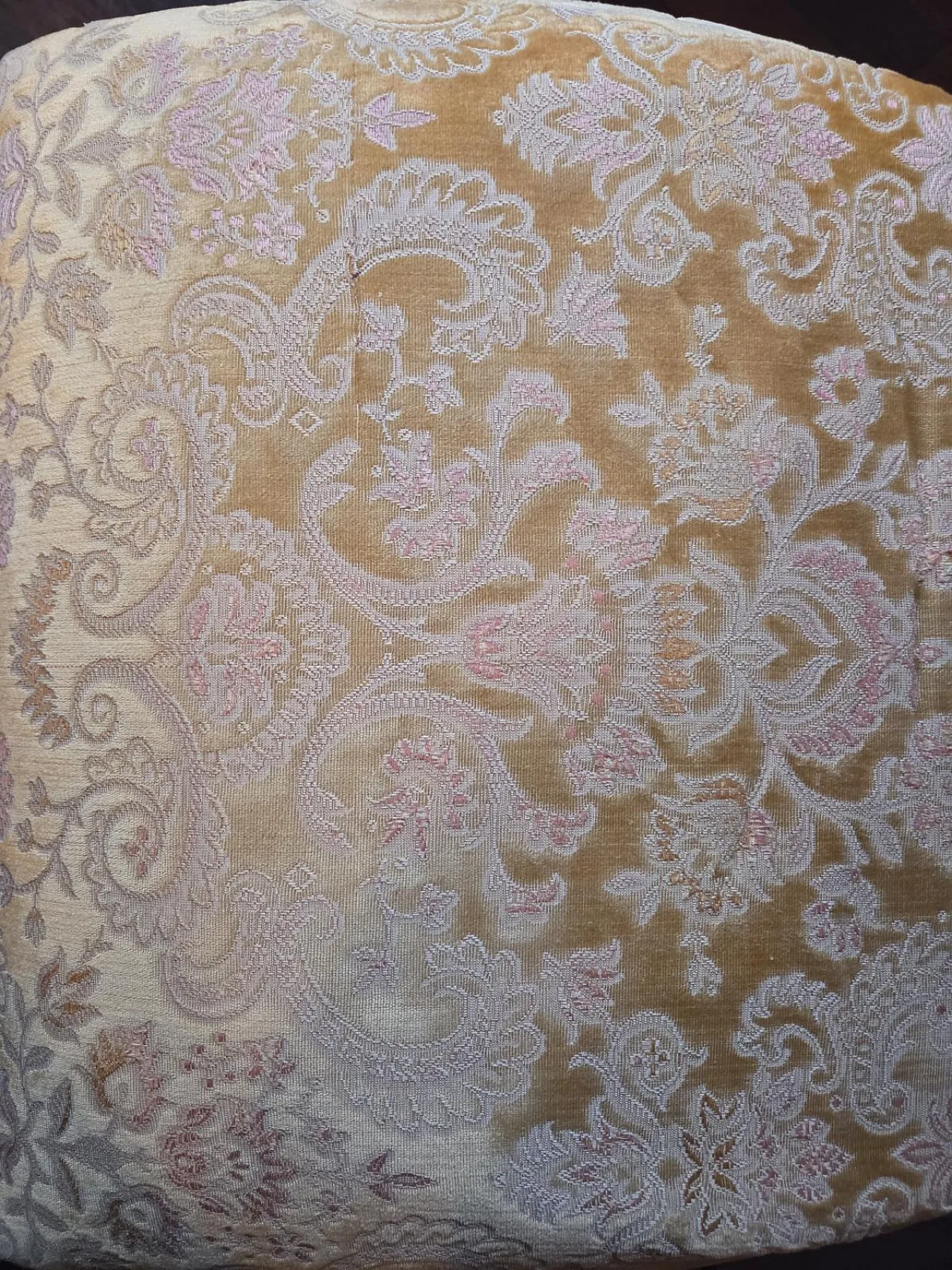 Antique style solid walnut dining room, 70s 13