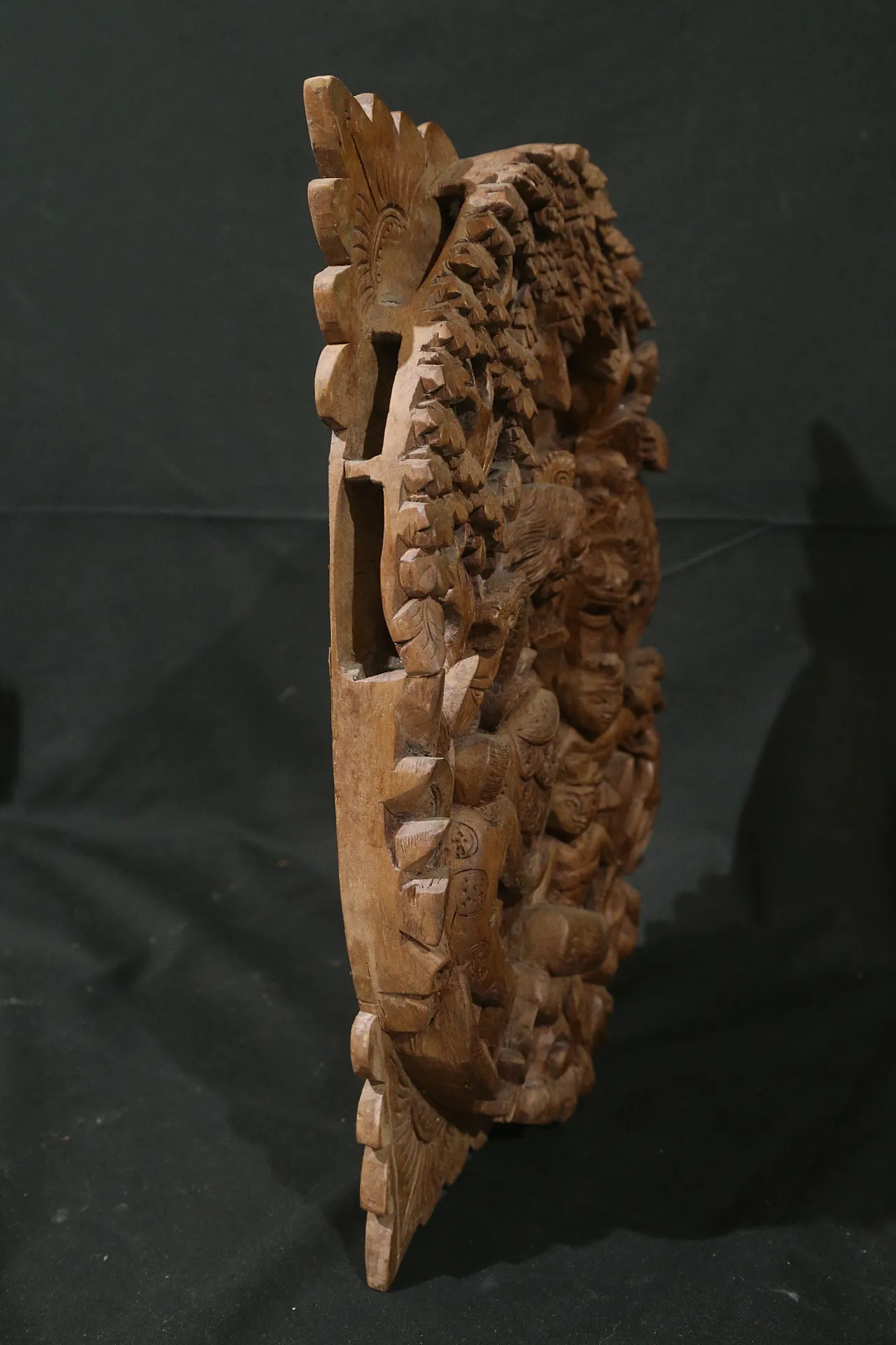 Bassorilievo balinese danza barong rangda gamelan, anni '50 13