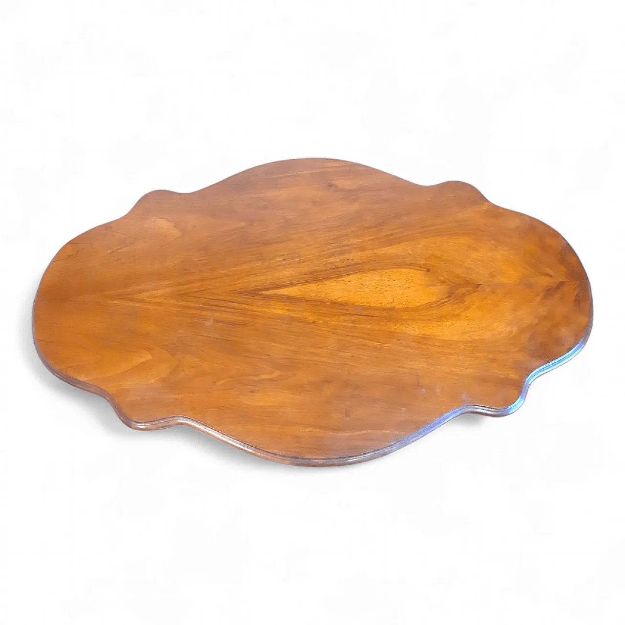 Louis Philippe table in walnut veneer, 19th century 15