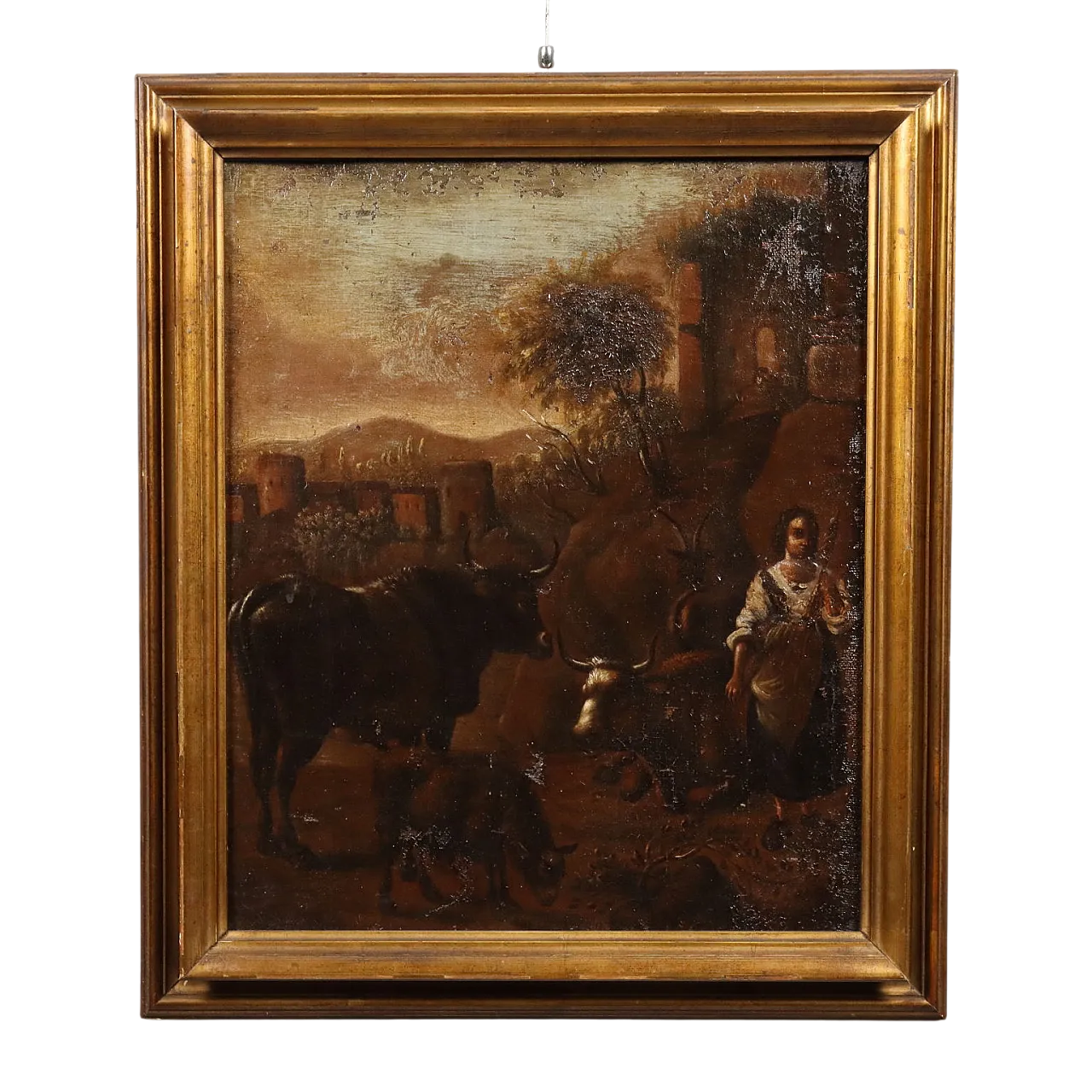 Oil on canvas mounted on panel, 18th century 11