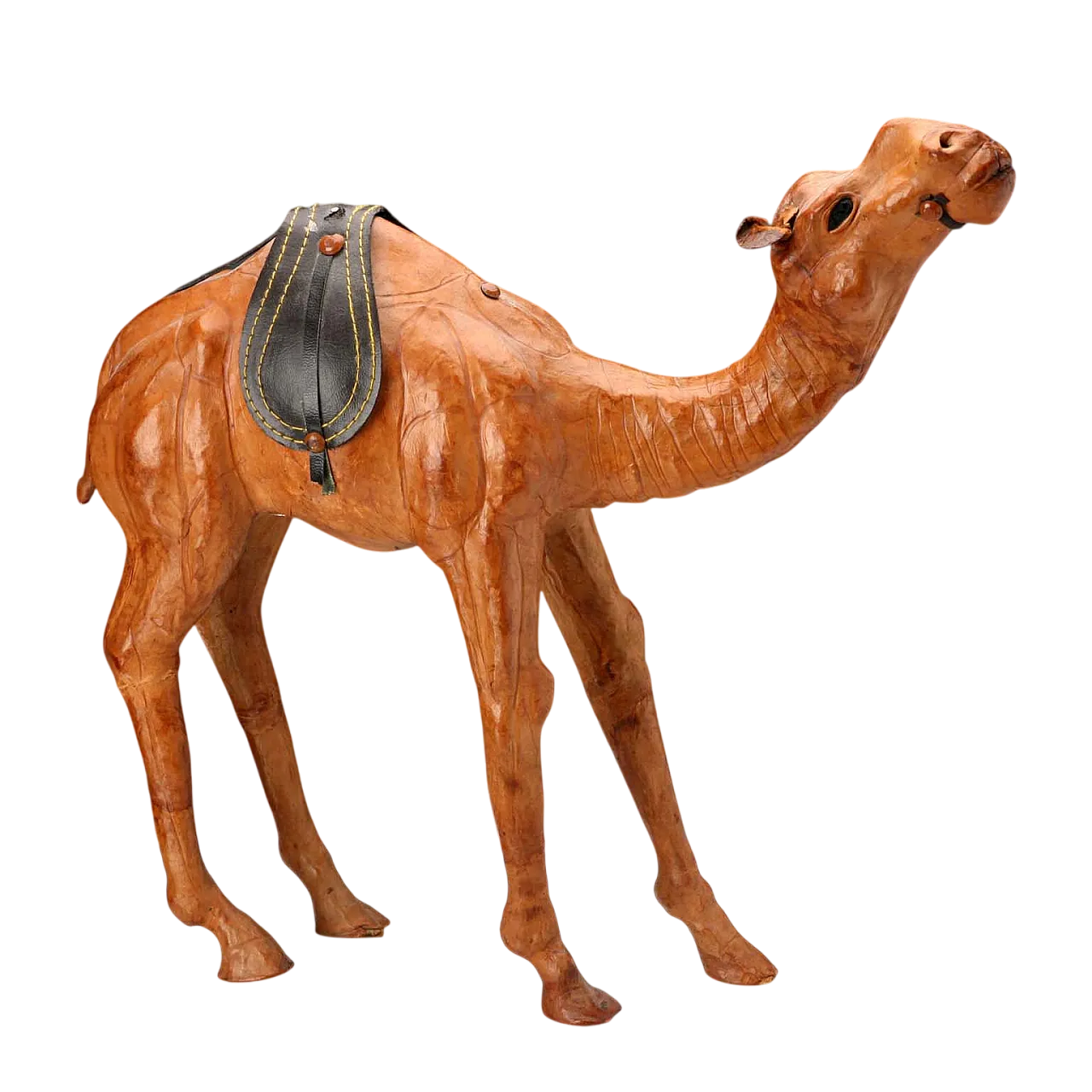 Sculpture depicting a leather-covered dromedary, 20th century 10