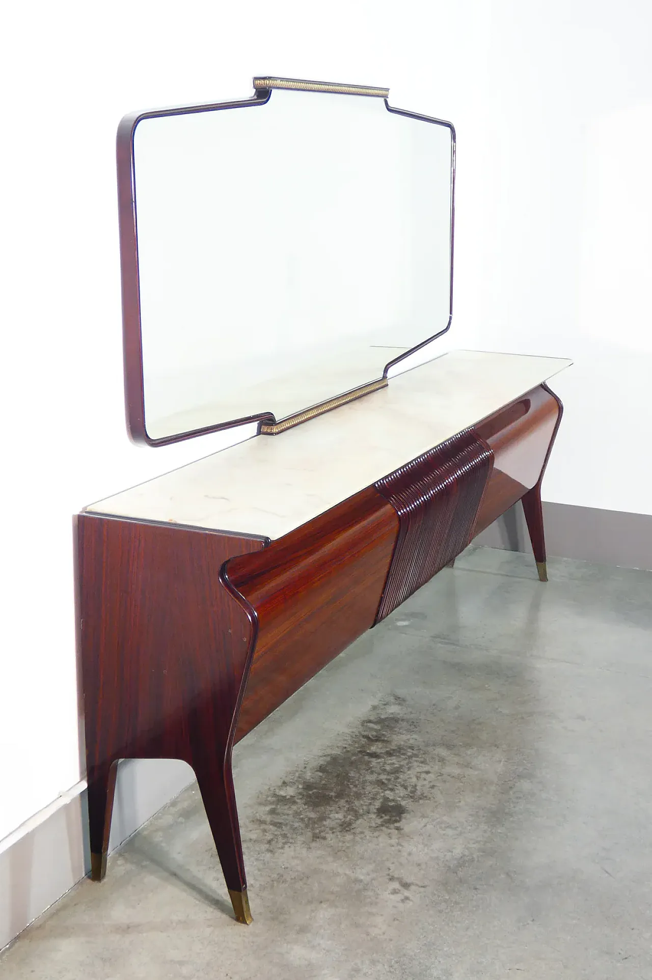 Enfilade buffet with mirror by Osvaldo Borsani, 1950s 5