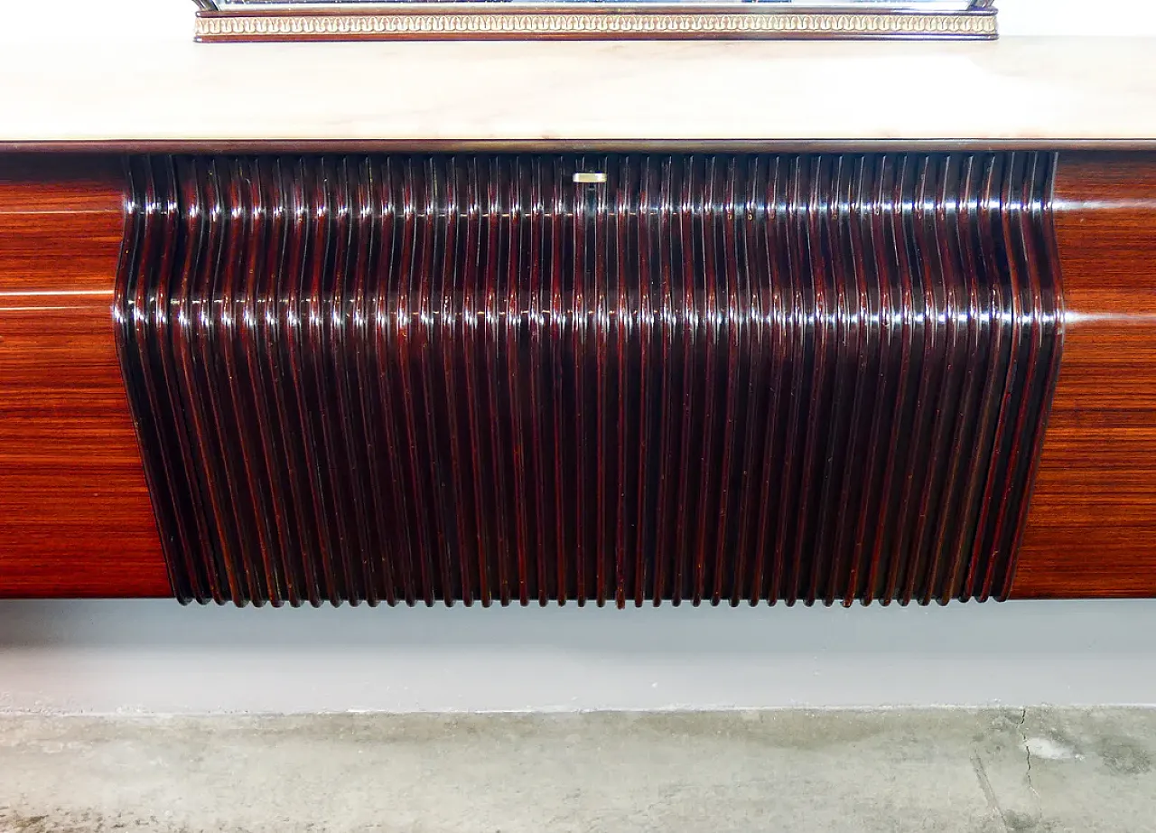 Enfilade buffet with mirror by Osvaldo Borsani, 1950s 6