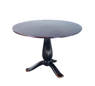 Table with round top by Paolo Buffa, 1940s