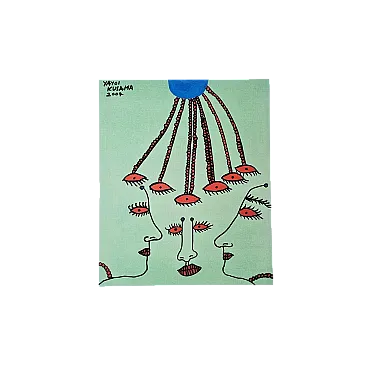 Yayoi Kusama, Reflecting..., Lithograph, 1990s