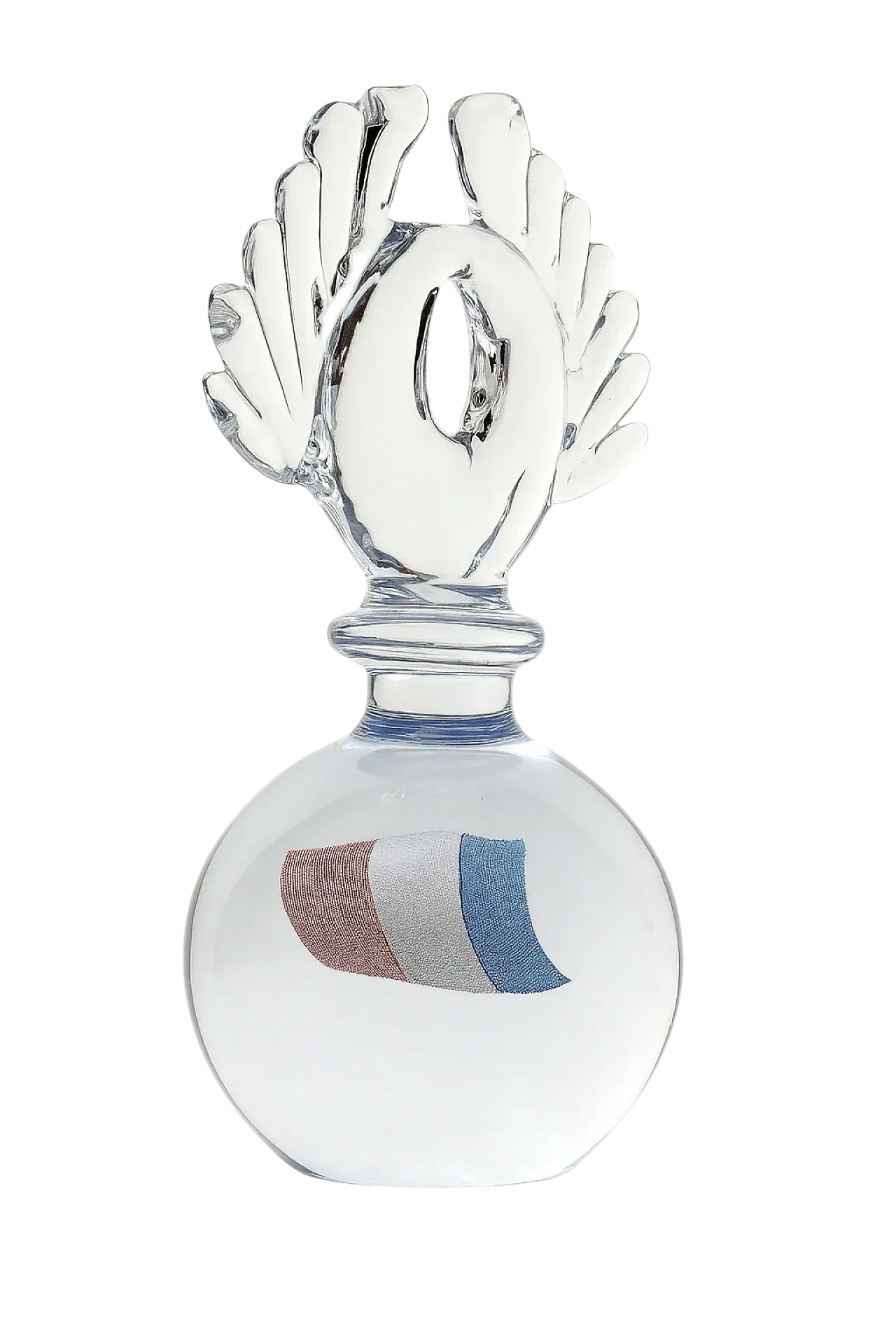 Mid-Century sculptural glass piece, 1970s 6