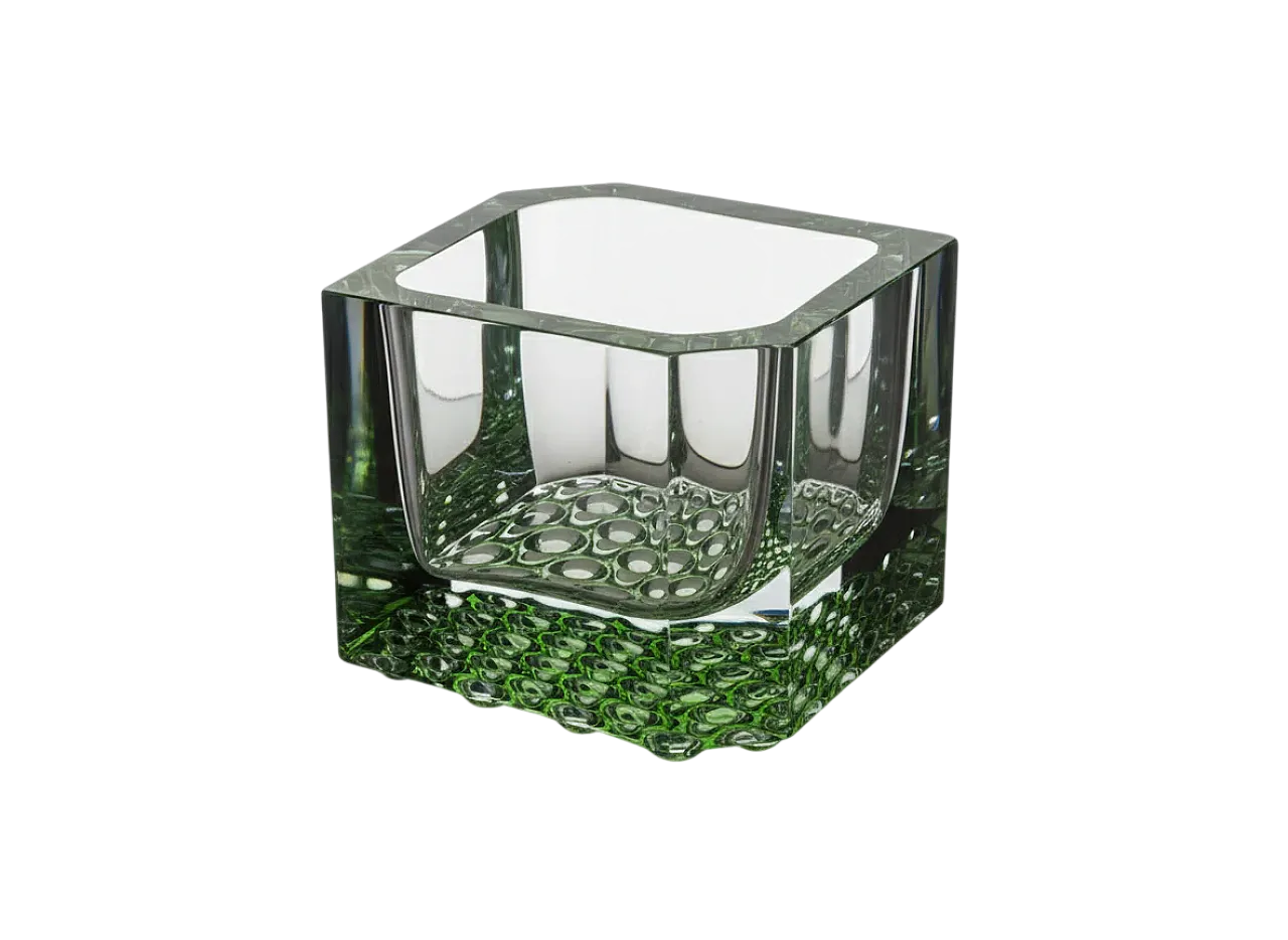 Ciotola quadrata verde, Pavel Hlava, anni '70 6