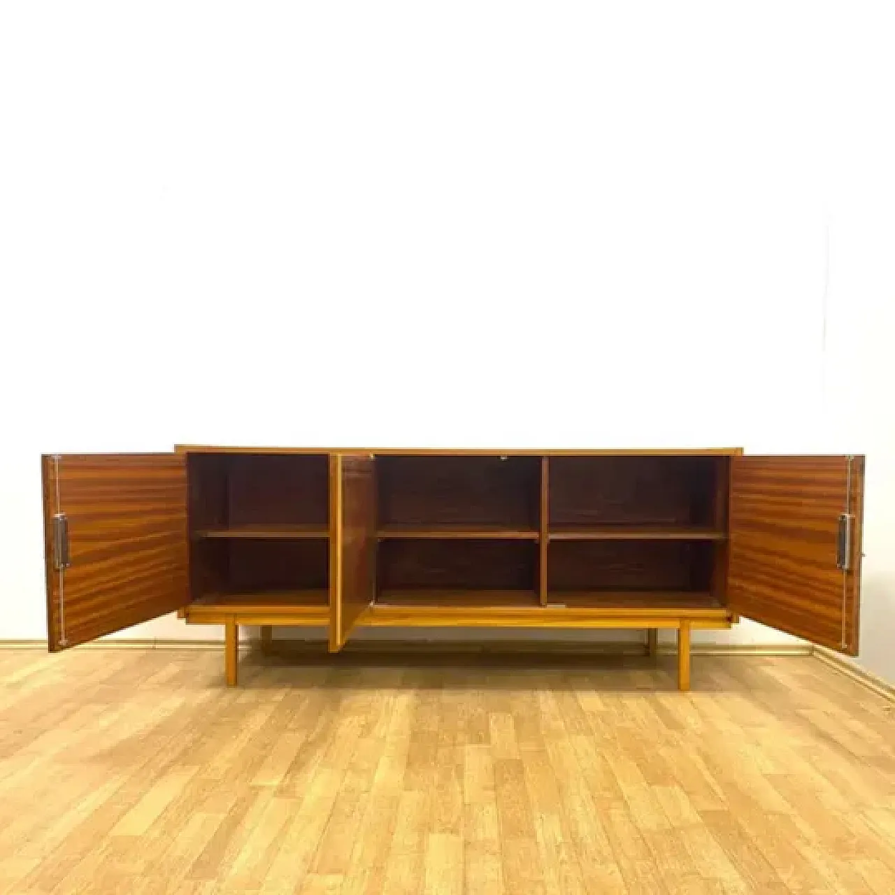 Credenza, legno impiallacciato, anni '60 6
