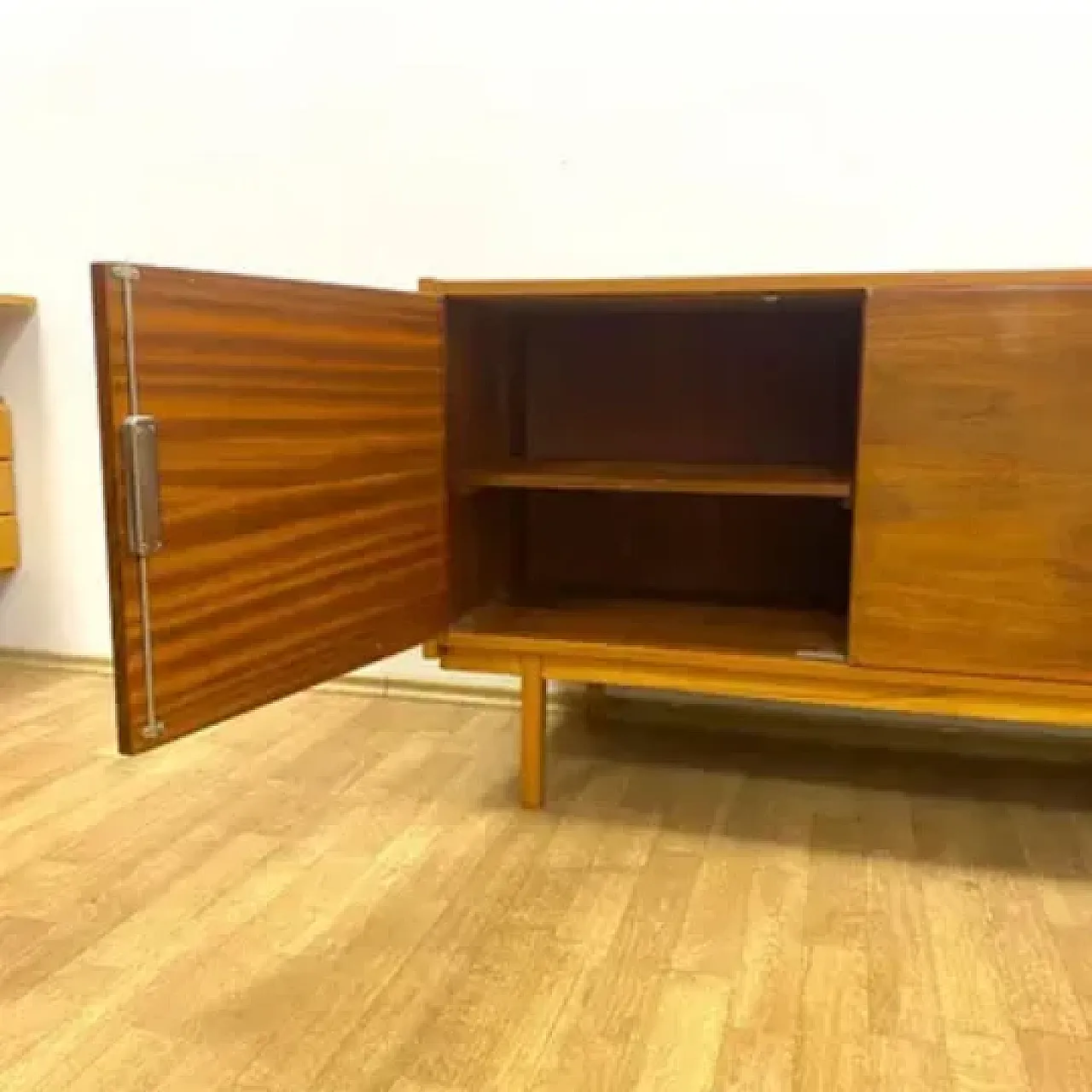 Credenza, legno impiallacciato, anni '60 7