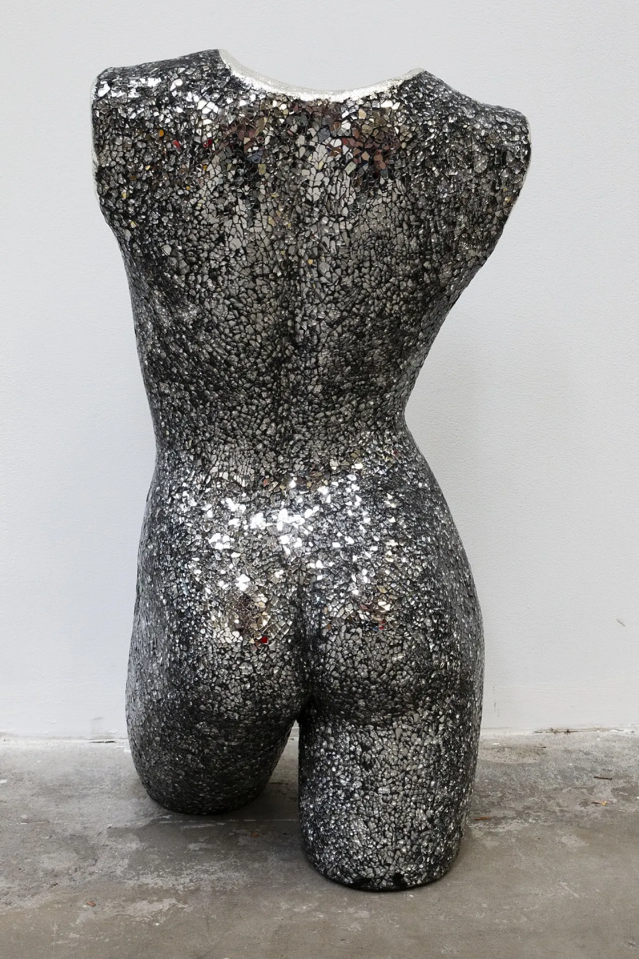 Female bust with glass tiles Dialma Brown, 20th century 2