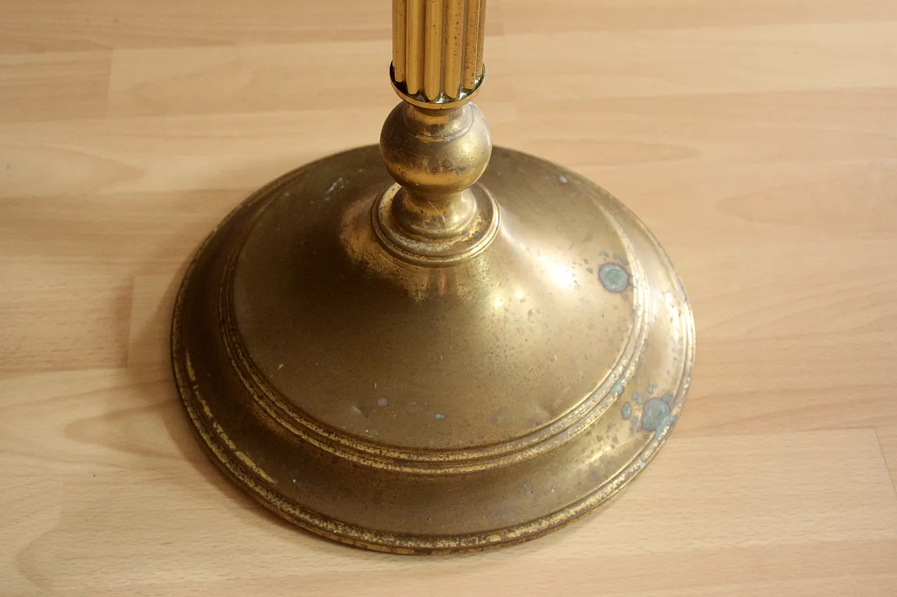 Brass and metal pedestal, 60s 5