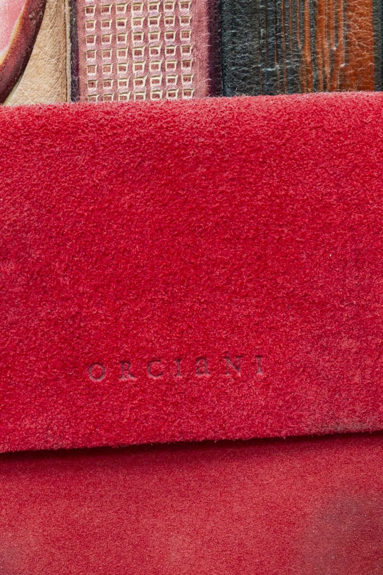 Leather-covered handcrafted guitar, 20th century 13