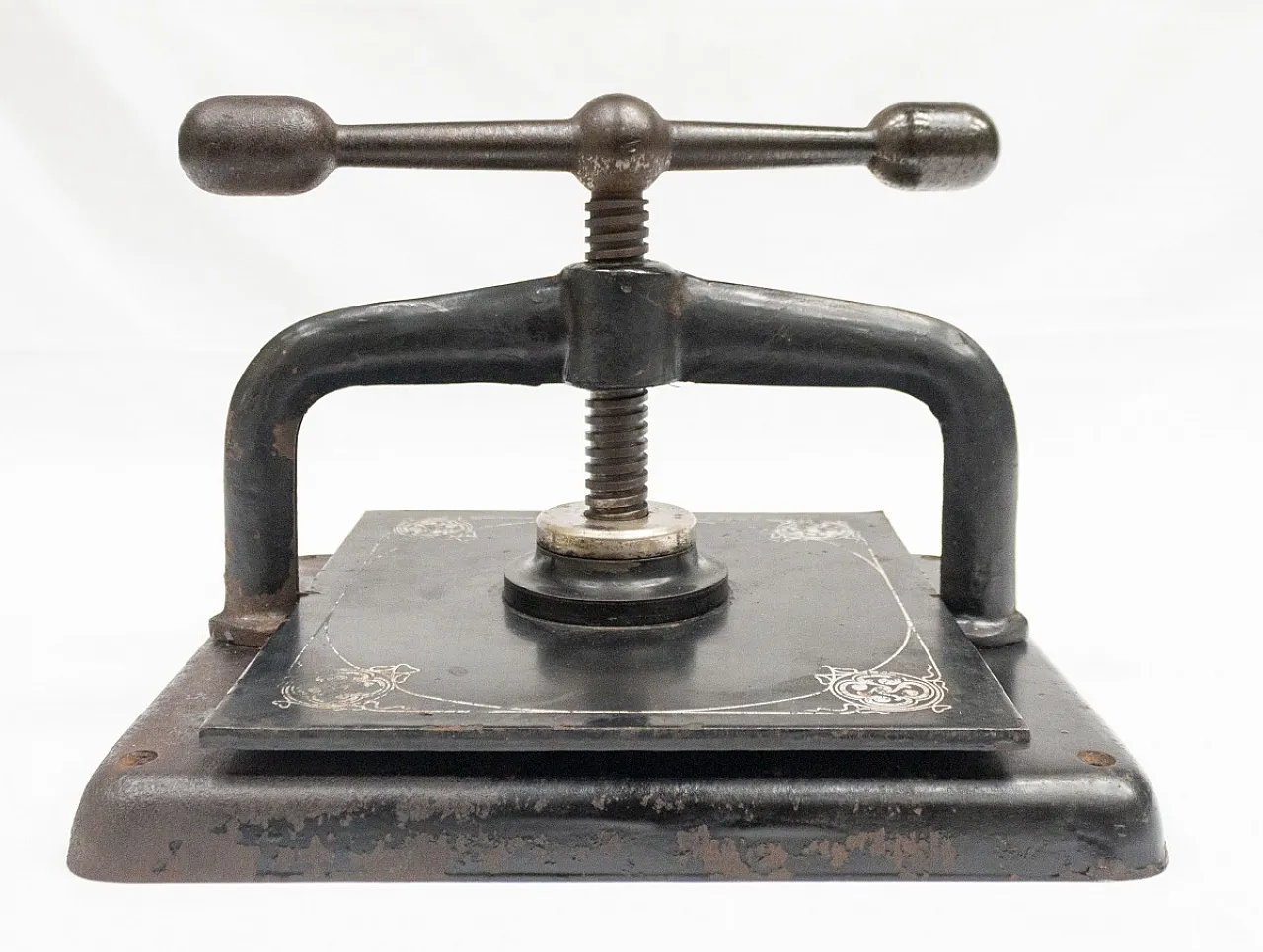 Book press, bookbinding press, late 19th century 3
